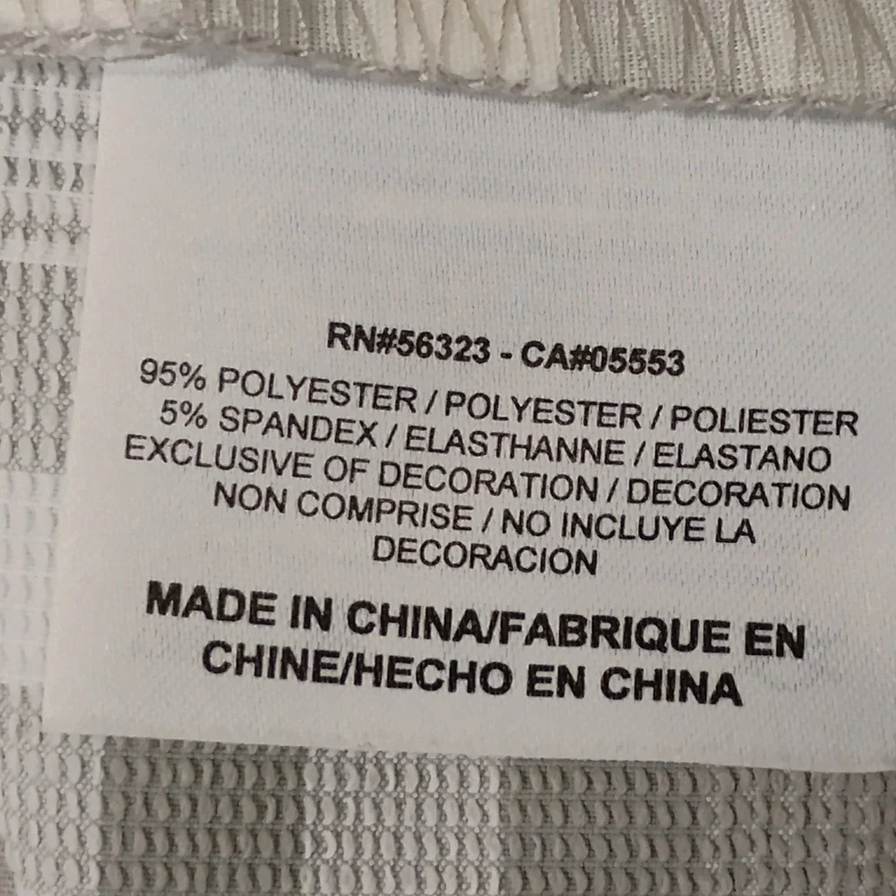 Nike Checkered White Grey Polyester Performance‎ Shorts Men's Sz 36 Lightweight
